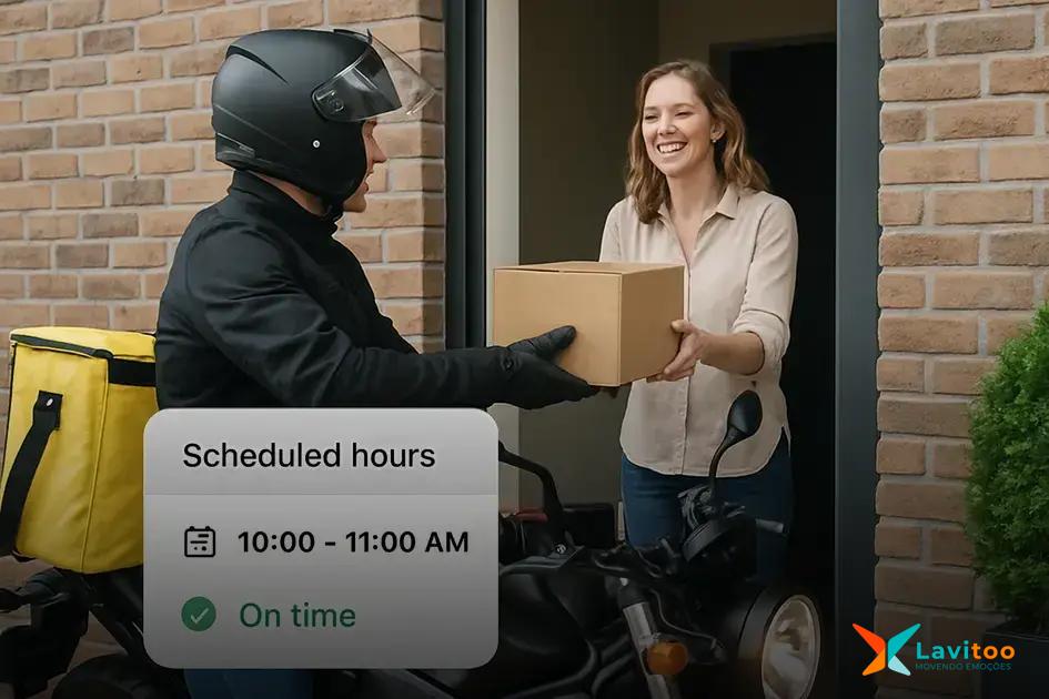 A importância da entrega programada para organizar seus pedidos