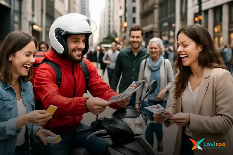 Distribuição promocional com motoboy: alcançando mais clientes