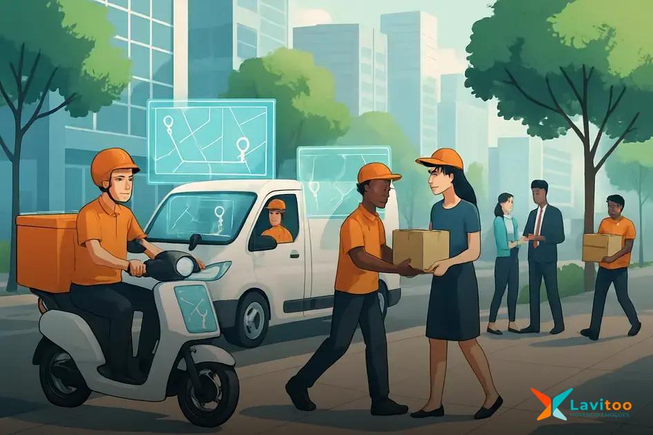 futuro das entregas de e-commerce com frota elétrica