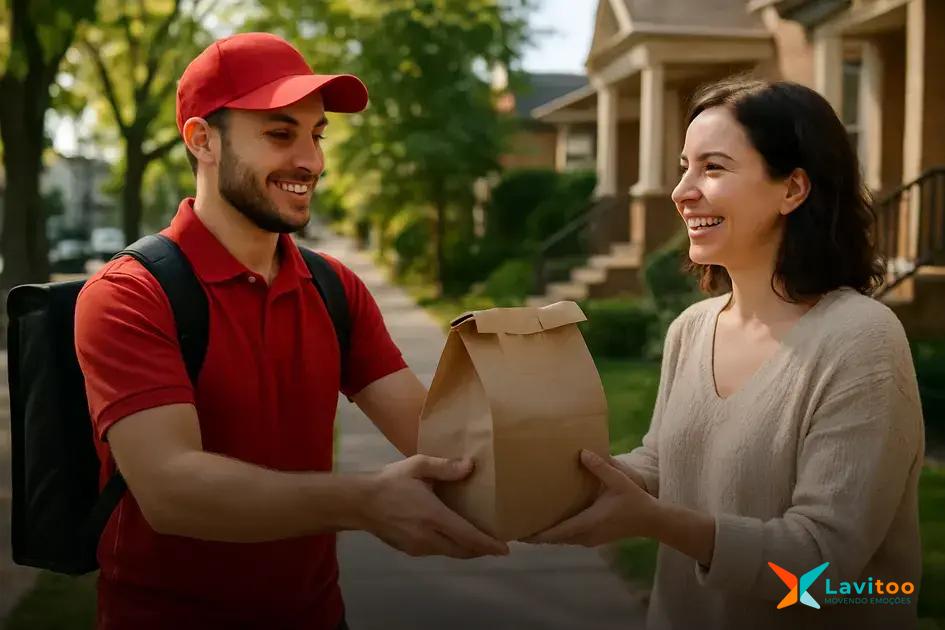 O papel do entregador parceiro no delivery local