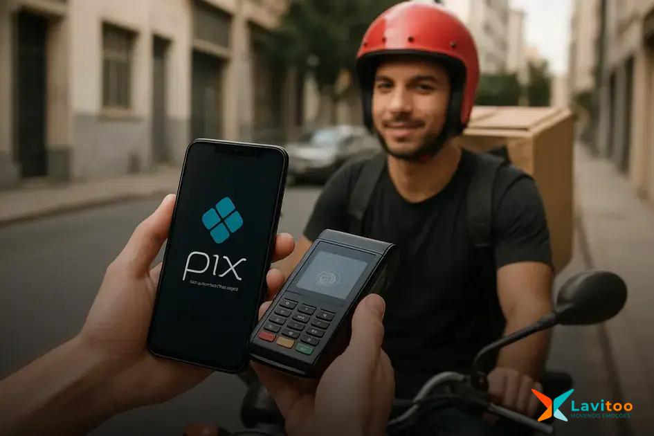 Pagamentos facilitados via Pix e outras opções