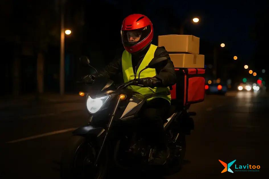 Quando optar por entrega noturna com motoboy
