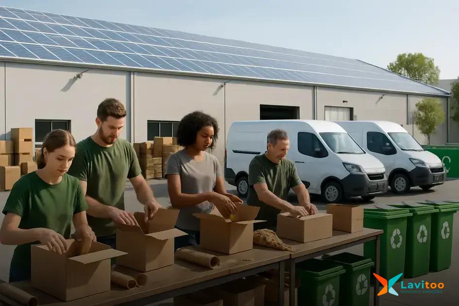 Sustentabilidade em serviços de fulfillment: embalagens e processos