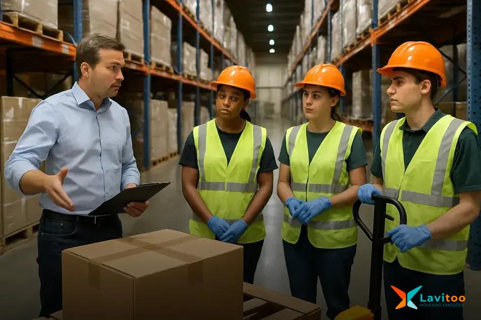 Treinamento de equipes para otimizar a armazenagem