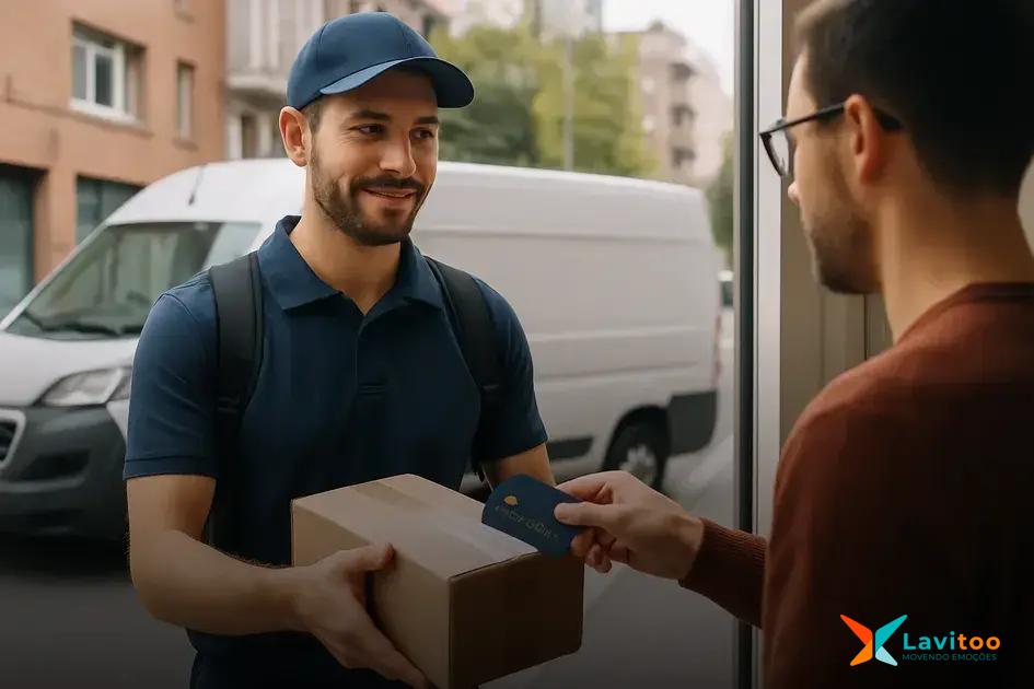 Entregador de cartão de crédito: segurança e agilidade que seu banco precisa