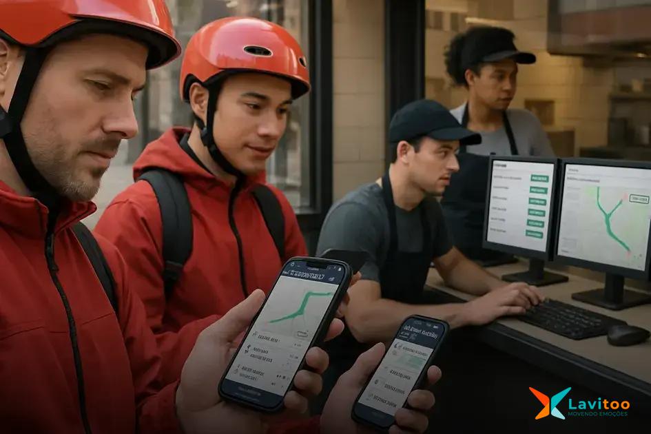 Plataforma de entregas para restaurantes e tecnologia embarcada